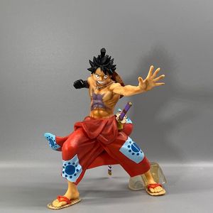 Figurines d'action en PVC de <span class=keywords><strong>Luffy</strong></span>, personnage de dessin animé, modèle kimono, pour les 14 ans et plus - Cadeau - Product Image 3