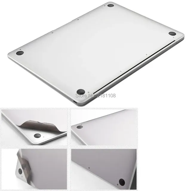 5 in 1 Body Protective Vinyl Decal Cover for Apple Macbook Air Pro M3 A3114 13" 15" A2681 Top/Bottom/Touchpad/Palmguard Skin
