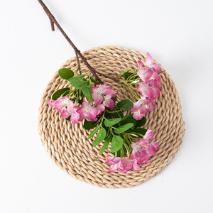 Arreglos Florales Artificiales de Seda de Buganvilla de 3 Cabezas para el Hogar, Decoraciones Artísticas para Jarrones de Mesa de Comedor y Paisajes Exteriores - Product Image 3