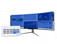Moniteur de Jeu Incurvé Sans Cadre QLED 49 Pouces 5120*1440 120Hz HDR 400 en Gros