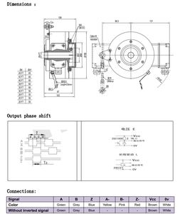 GHH158 Heavy-duty Incremental Encoder 20/25/30/45mm Hollow Shaft Made in China GHH158 GHH158 Heavy-duty Incremental Encoder 20/2 - Product Image 2
