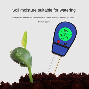 เครื่องตรวจจับความชื้นในดินแบบ LY201เครื่องวัดค่า pH ความชื้นดอกไม้พืชสวนเครื่องทดสอบการตรวจจับอุณหภูมิ - Product Image 4