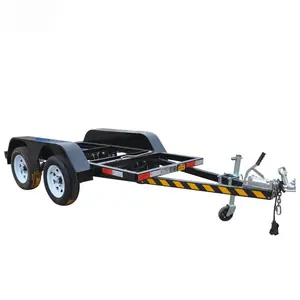 Small Equipment Trailer Chassis Generator Trailer Frame Customized