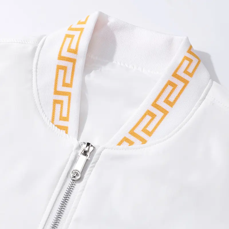 Custom High Quality Designer Coats Mens Windproof Trendy Embroidery Slim Windbreaker Jacket For Men