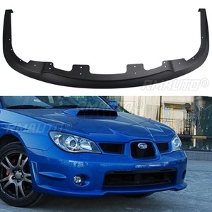 Front Bumper <b>Lip</b> Compatible with Subaru WRX Impreza 2006-2007 Body Kit Front <b>Splitter</b> Guard Cover Protector Car Accessories - Product Image 1