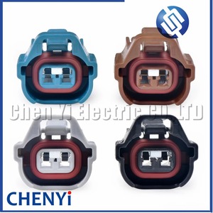 Conector de 2 pines para inyector de combustible PA847-02127 15316989 6189-0670 90980-11285 para Toyota Lexus Isuzu Denso <span class=keywords><strong>Naza</strong></span> Nissan - Product Image 5