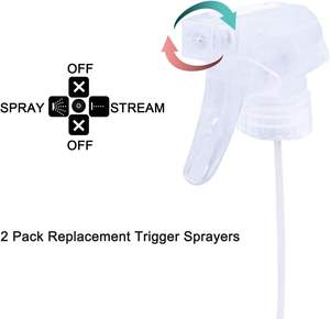 Muestra Gratuita, Cabezal de Bomba Pulverizadora Mate de Polipropileno Transparente de 28 mm, Resistente a Químicos, Totalmente de Plástico, 28/400, 28/410, 28/415, Personalizable - Product Image 3