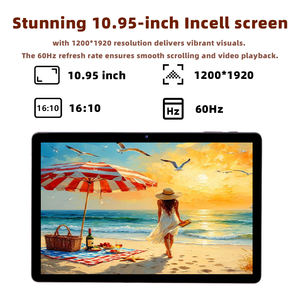 Планшет OEM, 10,95 дюймов, Android, 8 ГБ + 128 г, корпус DDR4 5 + 13 МП, высокая батарея, 7500 мАч, Allwinner 5 г + камера 13 МП, Wi-Fi - Product Image 3