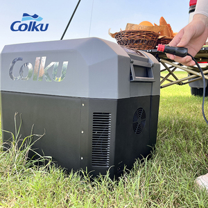 Factory Direct 33L Portable DC Compresseur Congélateur <span class=keywords><strong>Petit</strong></span> Réfrigérateur 12V avec Machine à Glaçons <span class=keywords><strong>pour</strong></span> <span class=keywords><strong>Caravane</strong></span> <span class=keywords><strong>pour</strong></span> Tension 24V - Product Image 3