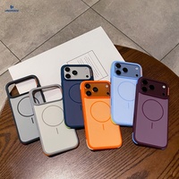 Casing Magnetik untuk iPhone 12, Casing iPhone Premium Mewah untuk Pria, Pelindung iPhone