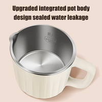 Vente en gros de chauffe-eau de haute qualité bouilloire électrique portable à poignée pliable bouilloire électrique en silicone 1l à commande numérique