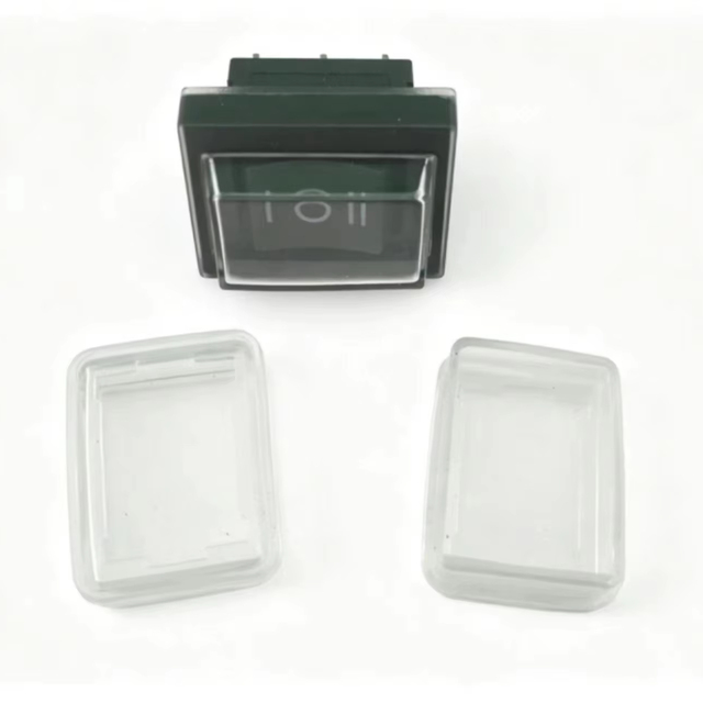 Waterproof cover for KCD1 rocker switch, fits electronic scale power switch. Transparent, dustproof, easy to install