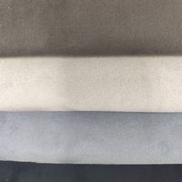 Tissu en daim 100% polyester avec support en mousse extensible écologique pour housse de siège de voiture/canapé et sac/accessoires