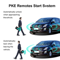 Démarreur à distance universel 12V pour voiture d'entrée sans clé PKE Push Start Engine System Fleet Management Solution