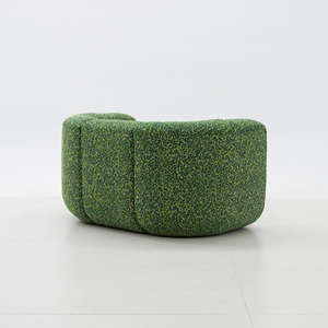 Sofás Esquineros Modernos Verdes para Sala de Estar, Sofás Modulares de 1, 2 y 3 Plazas, Conjuntos de Sofás Seccionales de Tela, Muebles con Color Personalizable - Product Image 3