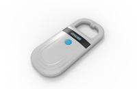 Scanner portable ECO-8180C Tera Pet pour étiquettes RFID et microchip avec anneau en D et interface USB – Scanner pour animaux de compagnie