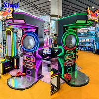 Vente directe usine : Machine de frappe de boxe ultime à structure métallique durable, certifiée CE, équipement d'arcade, alimentation 220V, Loterie
