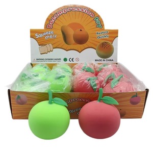 Nuevo Juguete Antiestrés de Goma Suave TPR con Forma de Fruta Creativa de Apple, Simulación Musical, Bola de Harina, Comercio Exterior de Zhejiang - Product Image 5