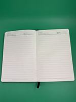 Carnet d'adresses Kettlebridge A5 en cuir avec couverture magnétique, papier kraft thermosoudé, 100 feuilles, personnalisable, couleur personnalisée, pour étudiants