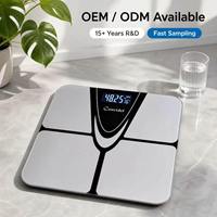 Balance intelligente à haute précision avec jauge de contrainte, capacité de 180 kg, pour usage familial, surveillance de la composition corporelle, OEM/ODM personnalisé