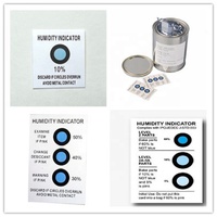 Cartes indicatrices d'humidité écologiques : sans cobalt, à base d'eau, détection à 3 points pour la surveillance chimique et industrielle