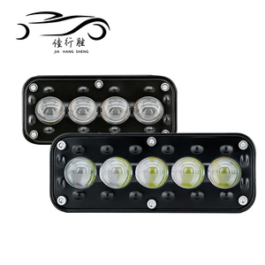 Focos LED para Motocicleta de 4/5/6/8/10/12 Lentes, Luces Estroboscópicas Rojas y Azules, Accesorios Automáticos, Luces Antiniebla Blancas y Amarillas para Camiones y Automóviles - Product Image 2