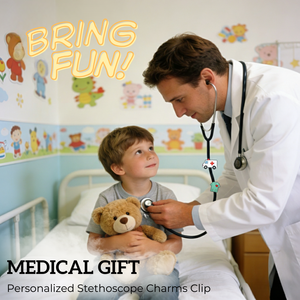 Уникальные брелоки-шармы для стетоскопов: мультяшные органы (желудок, мозг) — медицинские аксессуары для хирургов, подарки выпускникам медколледжей - Product Image 5