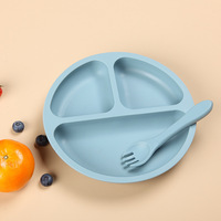 Meilleures ventes de napperons de table pour enfants, plaque d'aspiration en silicone de qualité alimentaire pour bébé, sans danger pour les bébés