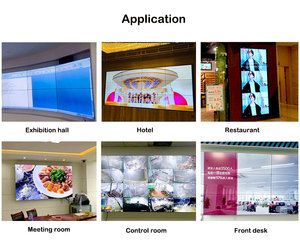 초소형 베젤 LCD 패널 3*4 4*4 비디오 월 고휘도 32 43 46 55 인치 4K 숫자 시그니그 디스플레이 LCD skd 키트 패널 - Product Image 6