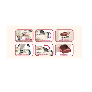 Ensemble d'appareils électroménagers à piles pour filles, jouet de simulation de machine à coudre avec lumière pour jeu d'imitation - Product Image 3