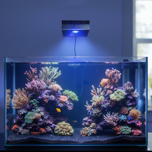 Lámpara LED <span class=keywords><strong>para</strong></span> Acuario Jecod Jebao MSQ Smart Coral Reef Light de Espectro Completo y Doble Canal <span class=keywords><strong>para</strong></span> <span class=keywords><strong>Peceras</strong></span> de Arrecife Marino - Product Image 3