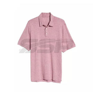 Nouveaux T-shirts polo décontractés pour hommes Tissu confortable de haute qualité avec décoration de boutons Prix de gros Court Longueur - Product Image 5