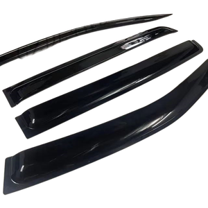 <span class=keywords><strong>Accessori</strong></span> 4x4 Pickup visiera per porta deflettore visiera parasole per finestra in plastica acrilica nera per <span class=keywords><strong>Ranger</strong></span> 2022 2023 xl xls xllt Wildtrack - Product Image 4