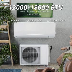 เครื่องปรับอากาศมินิสปลิต 12000 บีทียู 115/220 โวลต์ ระบบอินเวอร์เตอร์ ประหยัดพลังงาน น้ำยา R32 ระบบทำความเย็นและความร้อน ระดับประหยัดพลังงาน A++ - Product Image 2