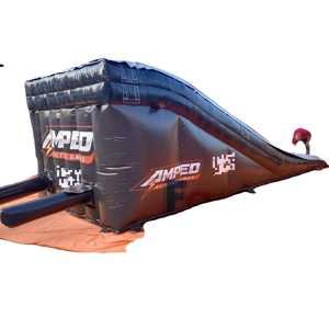 Bolsa de aire de salto inflable de la mejor calidad <span class=keywords><strong>para</strong></span> esquiar, bicicleta, salto, rampa de aire, acrobacias con un impresionante castillo inflable - Product Image 1