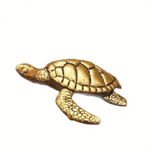 Handcrafted Carved 3D Metal Turtle Figurine Unique Home Decor Ornament for Special Occasions - Product Image 5