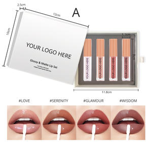 ลิปกลอสแวววาวติดทนนานลิปกลอสแบบวีแกนฉลากส่วนตัว - Product Image 1