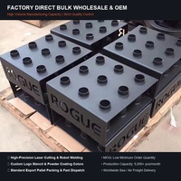 Support de sol vertical en acier robuste pour barres d'haltères olympiques de 2 pouces, capacité 9 barres