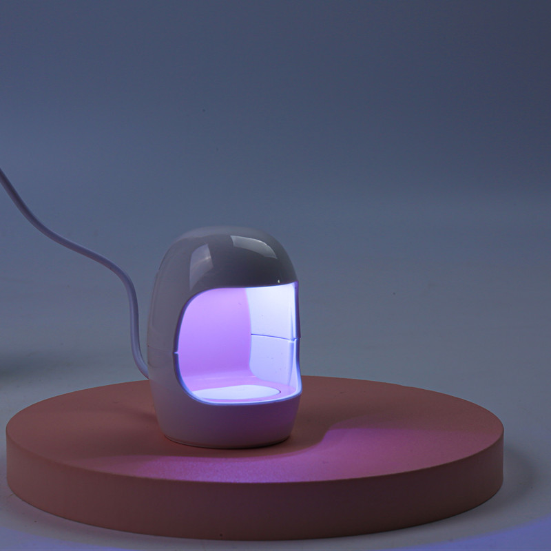 Пластиковая мини Портативная цифровая УФ светодиодная лампа для ногтей лампа для гель-лака оптовая продажа усовершенствование дома Сушилка для ногтей УФ-лампа для лака лампы для ногтей