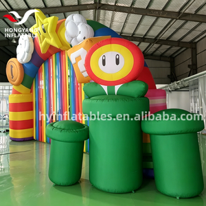 <span class=keywords><strong>Arche</strong></span> gonflable et <span class=keywords><strong>ballon</strong></span> sur le thème de Super Mario avec ventilateur intégré pour les événements festifs et les parcs <span class=keywords><strong>d</strong></span>'attractions - Product Image 3