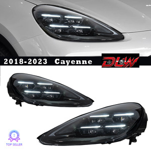 <span class=keywords><strong>DLW</strong></span> Alt zu Neu 2025 Stil LED Matrix Scheinwerfer-Set für Porsche Cayenne 2018-2023 Modifiziert - Product Image 2