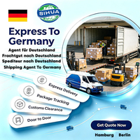 Service d'agent de transport express vers l'aéroport de Hambourg en Allemagne, suivi des envois, taxes incluses, livraison