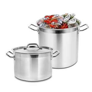 Daosheng OEM 03/04/05style Restaurant Kitchen Cooking Food Stainless Steel Capacity Heavy Duty Stainless Steel Hot Soup <strong>Pot</strong> <strong>Set</strong> - Product Image 2