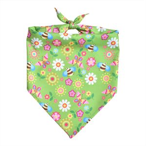 Lot de 12 bandanas <span class=keywords><strong>pour</strong></span> chien, imprimé floral, foulards triangulaires <span class=keywords><strong>pour</strong></span> animaux de compagnie, bavoirs <span class=keywords><strong>pour</strong></span> chiens de petite, moyenne et grande taille, accessoires <span class=keywords><strong>pour</strong></span> chiens - Product Image 4