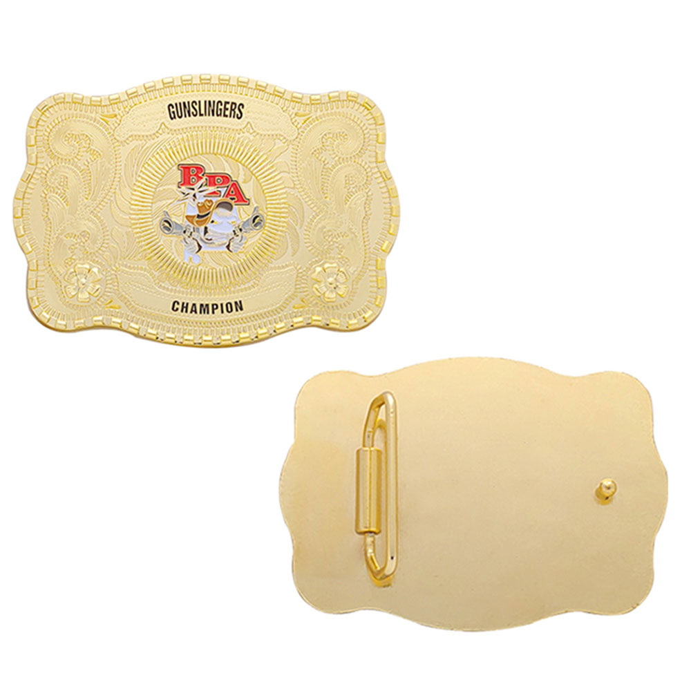 Индивидуальный 3D дизайн, золотая металлическая мужская Ковбойская пряжка для ремня для мужчин