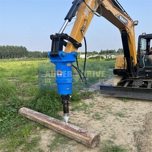 Moteur de tarière hydraulique pour excavatrice et chargeuse compacte |   Moteur de pelleuse à trous à couple élevé de 45000 Nm |   Pile de 3-25 tonnes - Product Image 2