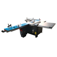 Scie à table coulissante de haute précision pour la coupe du bois et du MDF à 45 degrés, machine à découper le bois