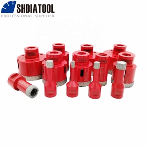 Shdiatool Đường Kính 6-115Mm M14 Chủ Đề Chân Không Brazed Kim Cương Lõi Khoan Bits Lỗ Saw Cho Gạch Granite Đá Cẩm Thạch Đá - Product Image 1