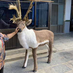 Decoraciones Navideñas para Exteriores, Juguetes <span class=keywords><strong>de</strong></span> Animales Grandes, Adorno <span class=keywords><strong>de</strong></span> Reno <span class=keywords><strong>de</strong></span> Tamaño Real - Product Image 2