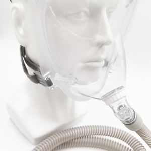 Masque facial complet avec sangles de maintien, grand coussin en silicone confortable, remplacement de <span class=keywords><strong>CPAP</strong></span> - Product Image 2